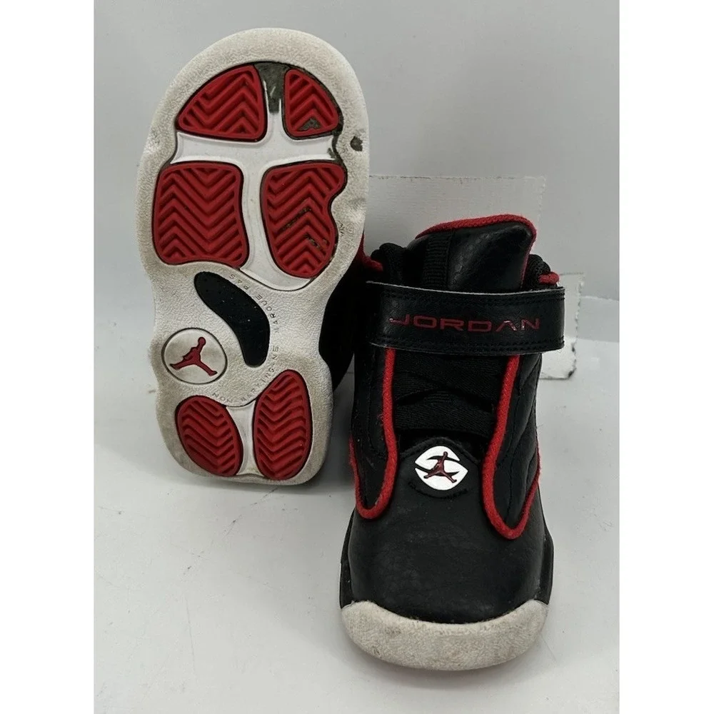 Jordan Pro Strong Toddler‎ Shoes Black And Red DC7910-061 Childs Size 7C